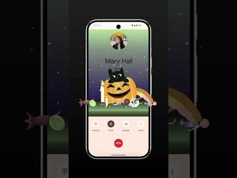 Mwahahaha 🎃 Bring some Halloween spirit to your Pixel calls with a new seasonal Audio Emoji!