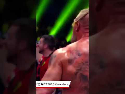 Brock Lesnar goes berserk