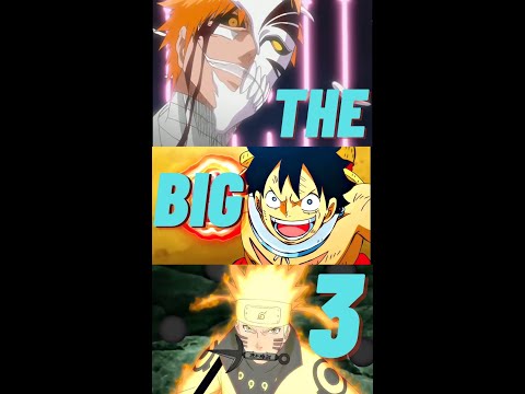 Dragon Ball is NOT in The Big Three #shorts #anime #bleach