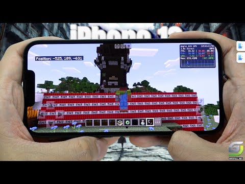 iPhone 13 test game Minecraft | Apple A18