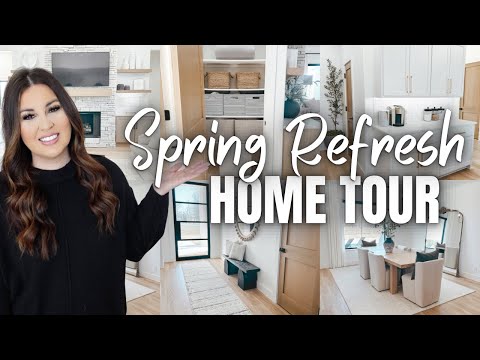 SPRING REFRESH HOME TOUR 2024 | LOTS OF CHANGES HOME TOUR | 2024 SPRING HOME TOUR WITH LINKS!