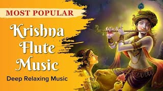 Krishna Flute ||🎧Deep Relaxing Music, Sleep Music,Meditation Music,Calming music #love #youtubevideo