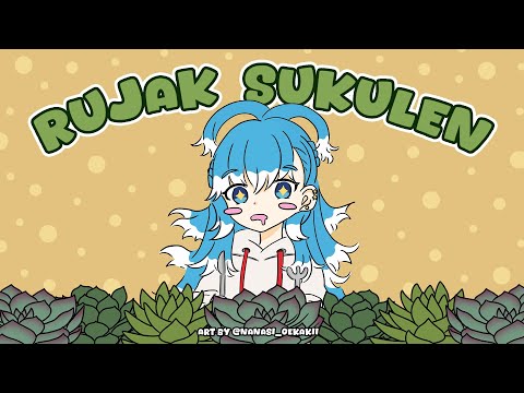 【ASMR】TRYING ECHEVERIA SUCCULENTS WITH SAMBAL AND HONEY!!!!!!!!!!