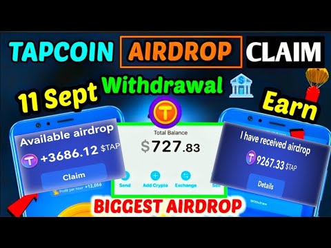 TAP COIN AIR DROP CLAIM😱 || HOW TO CLAIM AIR DROP || IMPORTANT TASK😳