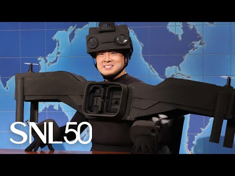 Weekend Update: A Drone Discusses the Mysterious Drone Sightings - SNL