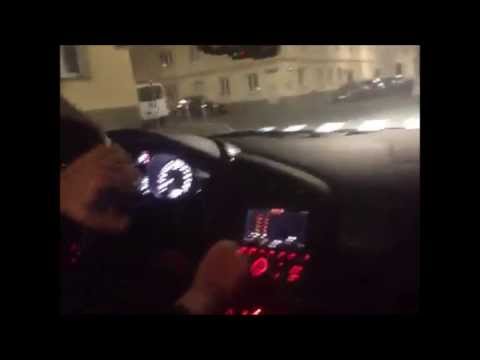 Audi R8 V10 : Brutal Acceleration Onboard in Vienna ,,, HD ( Nice SOUND!!!)