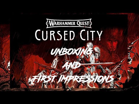 Cursed City Unboxing & First Impressions