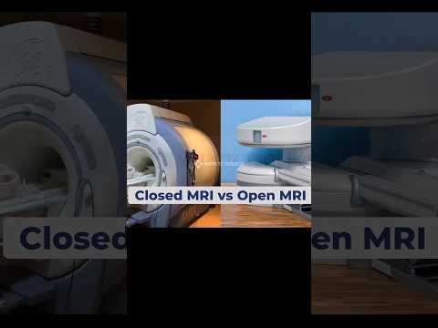 Closed vs Open MRI  #mri #medicalimaging #radiology #shorts