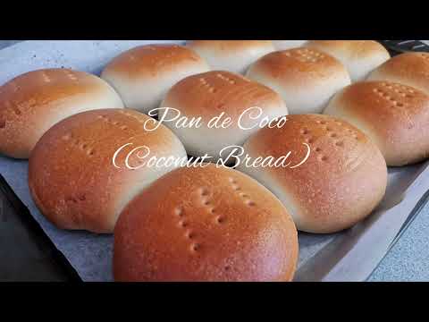 HOW TO MAKE A SOFT BREAD STUFFED WITH CARAMELIZED COCONUT (Pan de Coco)