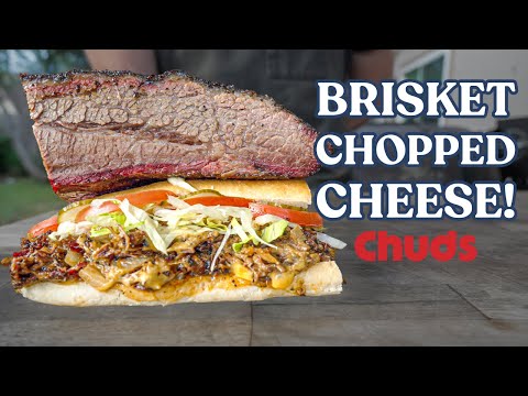 Brisket Chopped Cheese! | Chuds BBQ