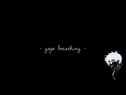 gojo breathing heavily asmr {sub and dub}