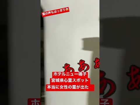 【心霊スポット】ニュー鳴子宮城県最強心霊スポット【閲覧注意】 #女性心霊youtuber #心霊 #心霊スポット #心霊動画