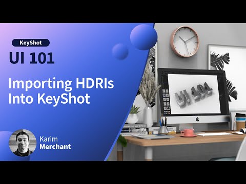 How to Get Started with KeyShot - Importing Third Party HDRIs