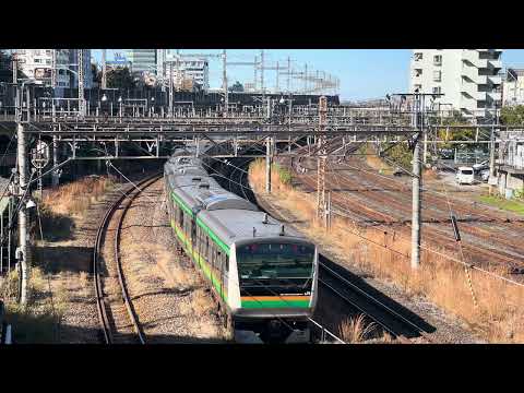 E233系U622編成 JR東日本×荒川区 ふるさと納税返礼列車 『日暮里駅探検号』 田端操入線