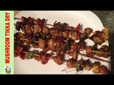 Mushroom tikka dry or paleo diet mushroom tikka dry recipe