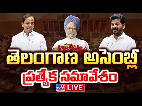 Telangana Assembly 2024 LIVE | తెలంగాణ అసెంబ్లీ ప్రత్యేక సమావేశం | CM Revanth Reddy Vs KCR - TV9