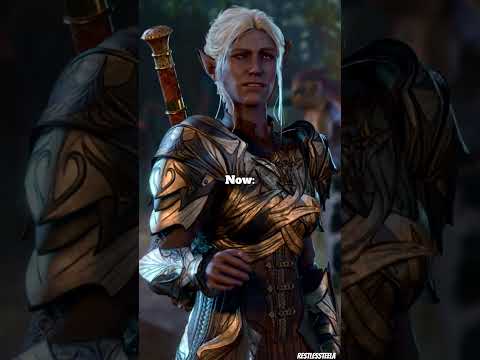 How some Early-Access characters looked v.s now 🔥 #baldursgate3 #gale #minthara #karlach #shorts