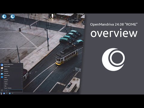 OpenMandriva 24.08 "ROME" overview | ROME, the OpenMandriva rolling edition.