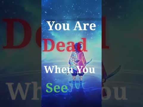 You are dead when you see ? | #shorts #short #anime...