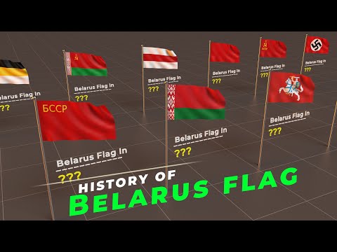 Evolution of Belarus Flag | History of Belarus Flag | Flags of the world |