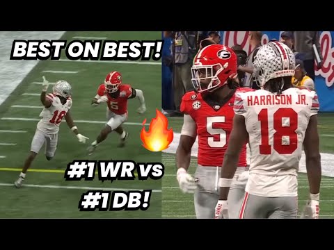 Marvin Harrison Jr Vs Kelee Ringo 🔥 2023 NFL DRAFT (WR vs CB) FUTURE STARS OF THE NFL!