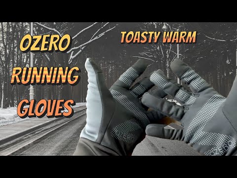 OZERO Running Gloves Review: Touchscreen Friendly, Water Resistant, Warm, & Grippy