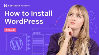 How to Install WordPress #shorts
