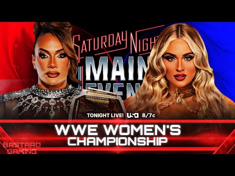 WWE 2K24 | Nia Jax VS Tiffany Stratton - WWE Women's Championship | Saturday Night Main Event