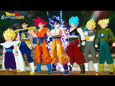 DRAGON BALL: Sparking! ZERO - All Characters, Outfits & Accessories (Full Game)