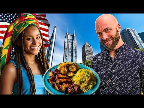 Houston Caribbean Food!! This Is Jamaican Food In Texas!!