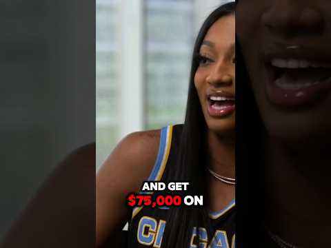 "Skytown Barbie" #ESPN Interview Pt2!  #angelreese #chicagosky #wnba #nbahighlights #nba  #shorts