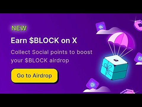 $BLOCK GAMES AIRDROP - Get Up to $300 on Get $BLOCK GAMES