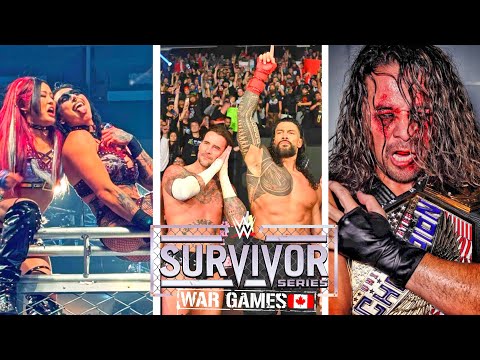 WWE SURVIVOR SERIES WARGAMES 2024 WAS CRAZY REVIEW!!