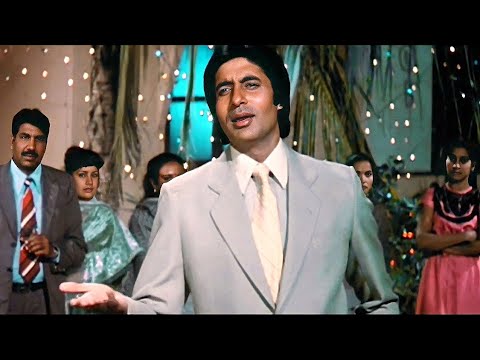 Manzilen Apni Jagah Hai | 4K Video | Sharaabi | Amitabh Bachchan, Jaya Prada | Kishore Kumar