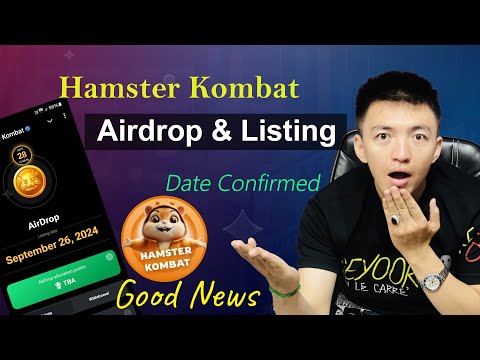 Hamster Kombat Airdrop & Listing Date Confirmed | Hamster Kombat Top Exchange Listing | Good News