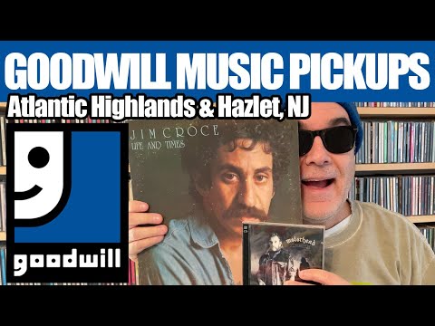 Goodwill Haul // New Jersey // Thrift Store // vinyl community // CD collection // Goodwill Finds