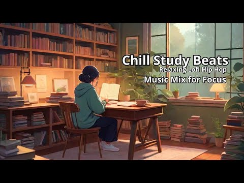 Chill Study Beats | Relaxing Lofi Hip Hop Music Mix for Focus |  Cozy Vibes