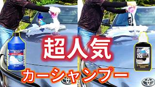 【ベストセラー超人気カーシャンプー】　Surluster(シュアラスター)【 カーシャンプー1000】 vs WILLSON （ウイルソン ）【泡仕立てシャンプー】