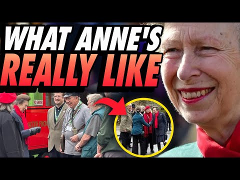 I met Princess Anne and this is what she's really like in person