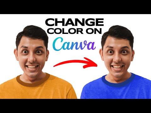 How to Change Color of Object in Canva