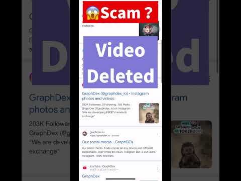 😱【Graph-Dex】😳😭Is it a Scam? |Disconnect wallet from an App | Delete #GraphDex #telegram #games