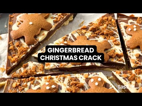 How to make easy Christmas crack with a gingerbread twist