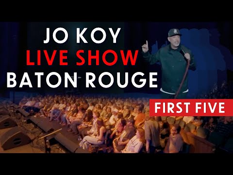 Jo Koy in Baton Rouge 9/27/24 - First 5 Minutes LIVE | Just Being Koy Tour 2024