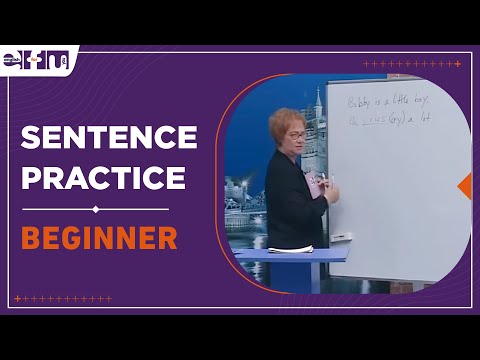 Let's Start English 64 - Lesson 9 / Sentence Practice | Beginner Levels