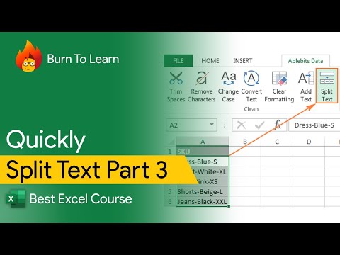 Split Information Inside a Cell | Option 3 | Excel