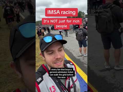 IMSA Racing is for the fans