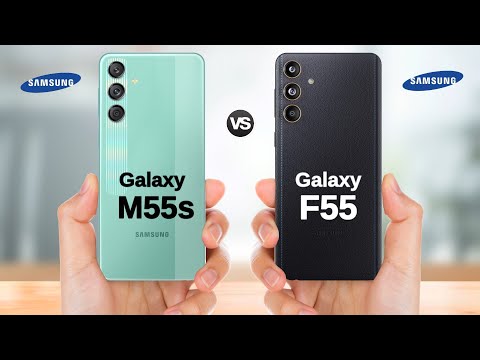 Samsung Galxay M55s vs Samsung Galaxy F55 || Full Comparison