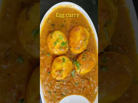 Dhaba style egg curry recipe 😋👌🥚/spicy egg masala curry /motte saaru #shorts #short