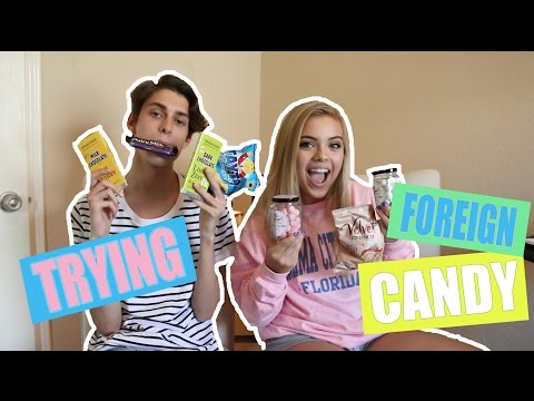 AMERICANS TRYING FOREIGN CANDY