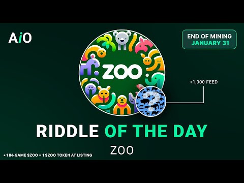 Zoo Riddle of the Day Today 28 Dec | Zoo Airdrop